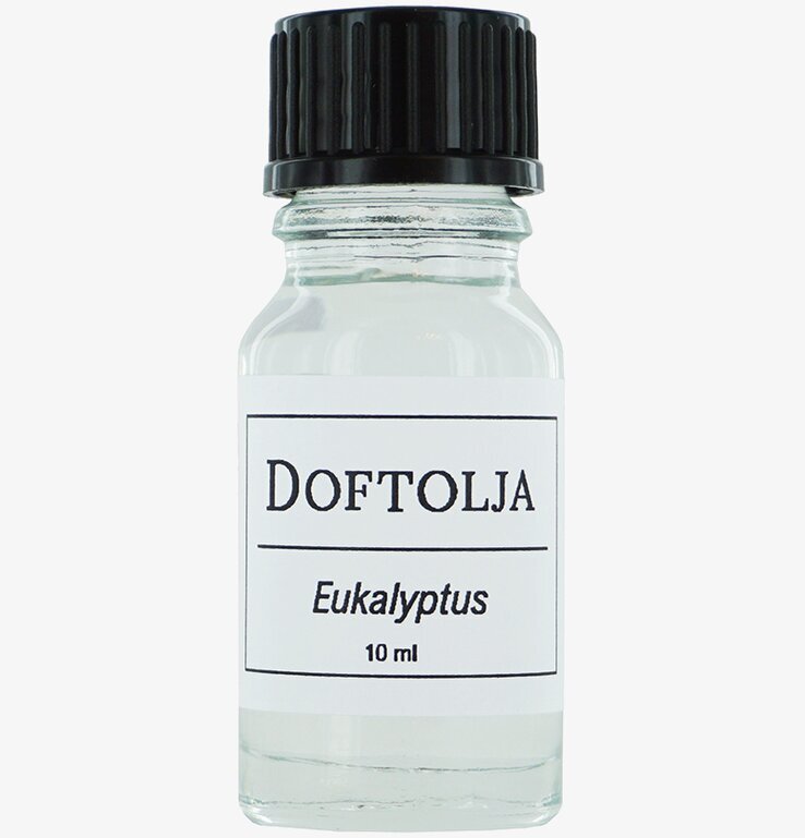 Doftolja Eukalyptus från Palmetten i en 10 ml glasflaska