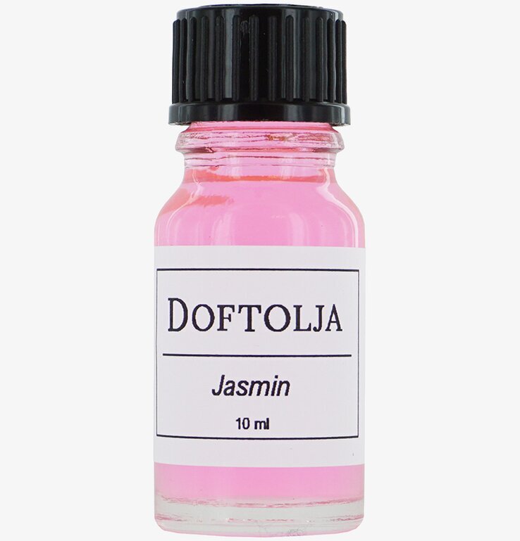 Doftolja Jasmin från Palmetten i en 10 ml glasflaska
