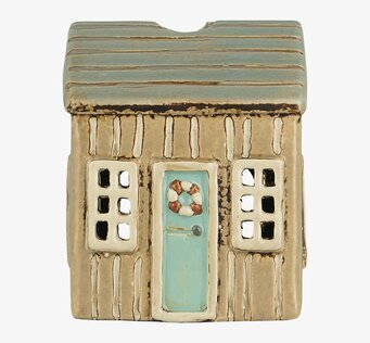 Foto av charmig ljuslykta med nordisk design