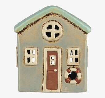 Bild av dekorativt keramikföremål med kustkänsla