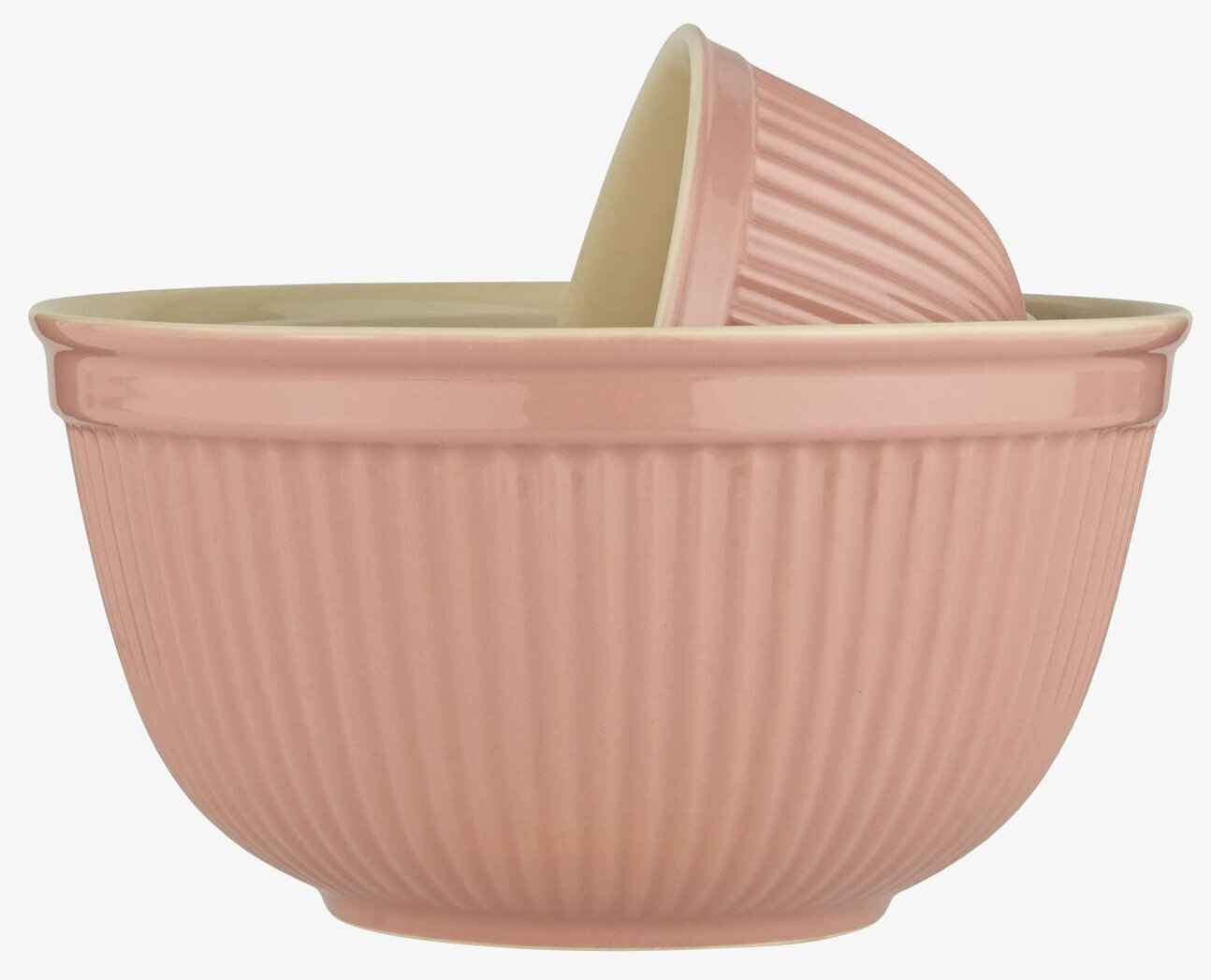 Skålset Mynte Coral Almond från IB Laursen i korallrosa