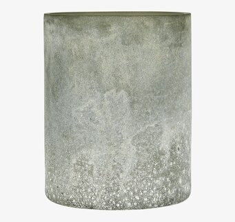 Bild av dekorativ mossgrön ljuslykta med skimmer