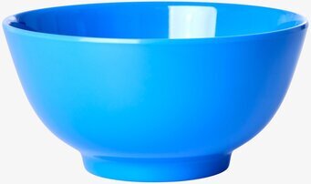 Bild av skål i levande blå färg med klassisk design