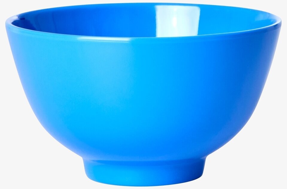 Skål Small 6-pack - Flower Me Happy från Rice i blått