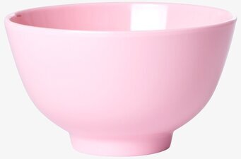 Bild av rosa skål med elegant och lekfull design