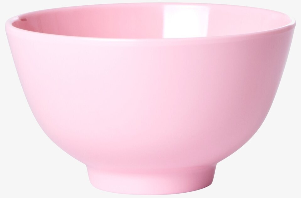 Skål Small 6-pack - Flower Me Happy från Rice, rosa skål