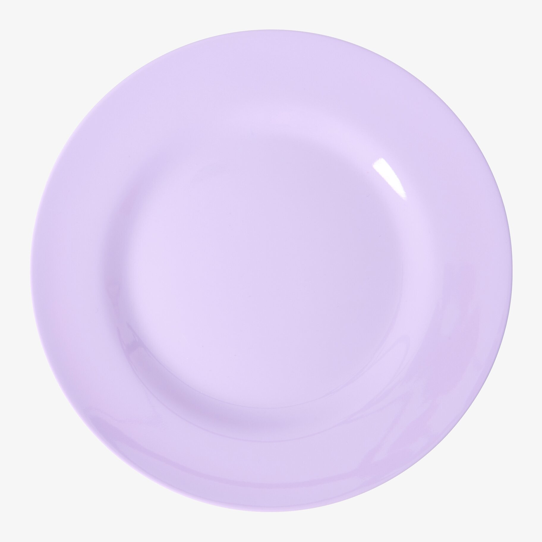 Tallrikar 6-Pack - Flower Me Happy från Rice, lila tallrik