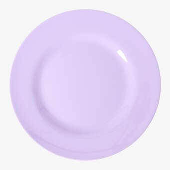 Bild av lila tallrik med elegant design och funktion