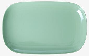 Bild av elegant grön tallrik med mjuk och tidlös design