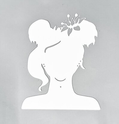 Bild av stilren och kreativ design i blank vit finish