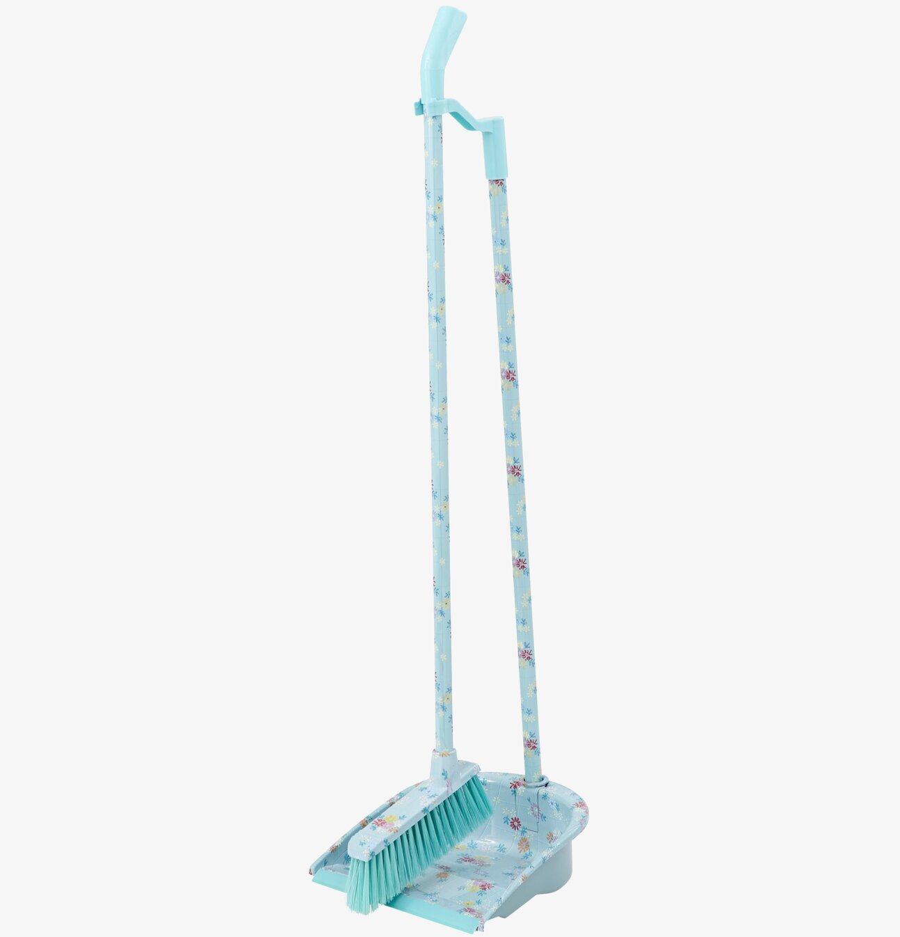 Sopskyffel & Kvast från Rice med färgglad blomdesign