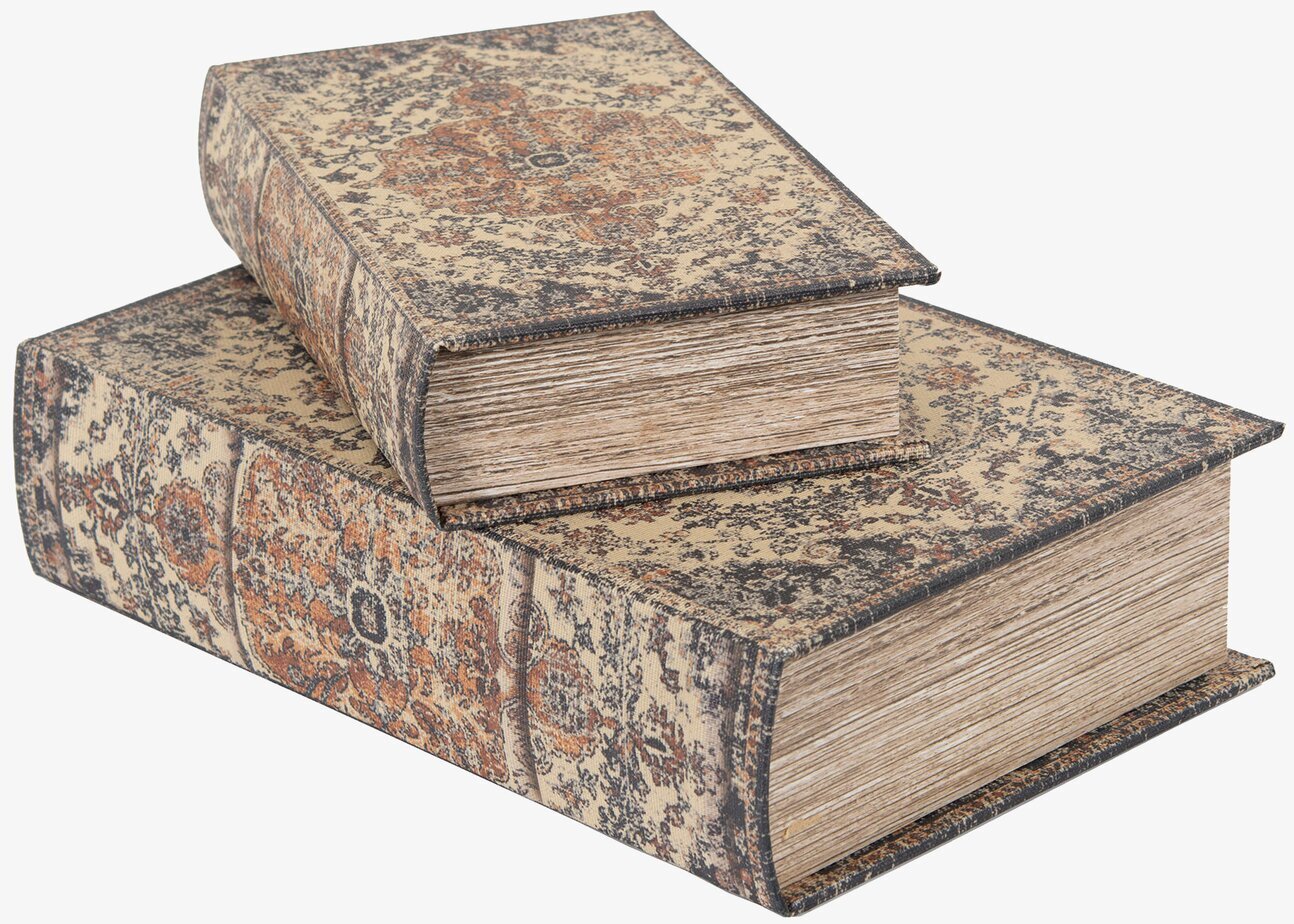 Boklåda Oriental Set/2 från A Lot Decoration med mönster