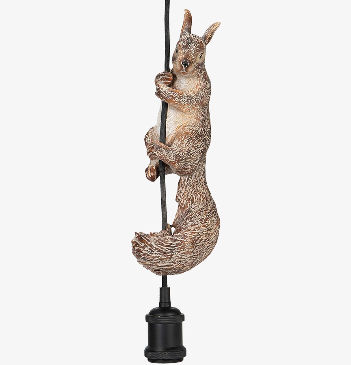 Lampa Ekorre Poly från A Lot Decoration, ekorre på kabel