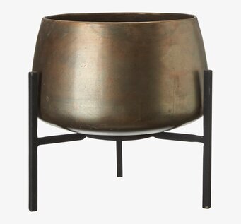 Foto av stor kruka med ställning i elegant design