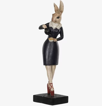 Bild av unik skulptur: Kanin Dam i elegant design