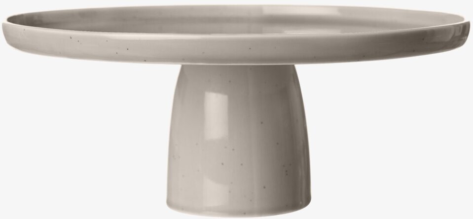 Tårtfat Sand - Ernst från Ernst i sandfärgad keramik