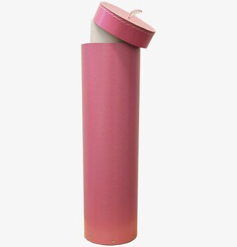 Bild av rosa toarullebox - elegant och funktionell design