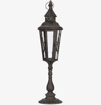 Bild av en elegant och funktionell metalllykta