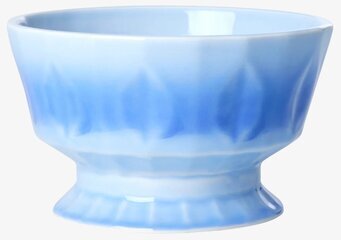 Bild av elegant himmelsblå keramikskål med ombre-effekt