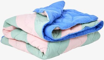 Bild av quilt med harmoniska färger och unik design