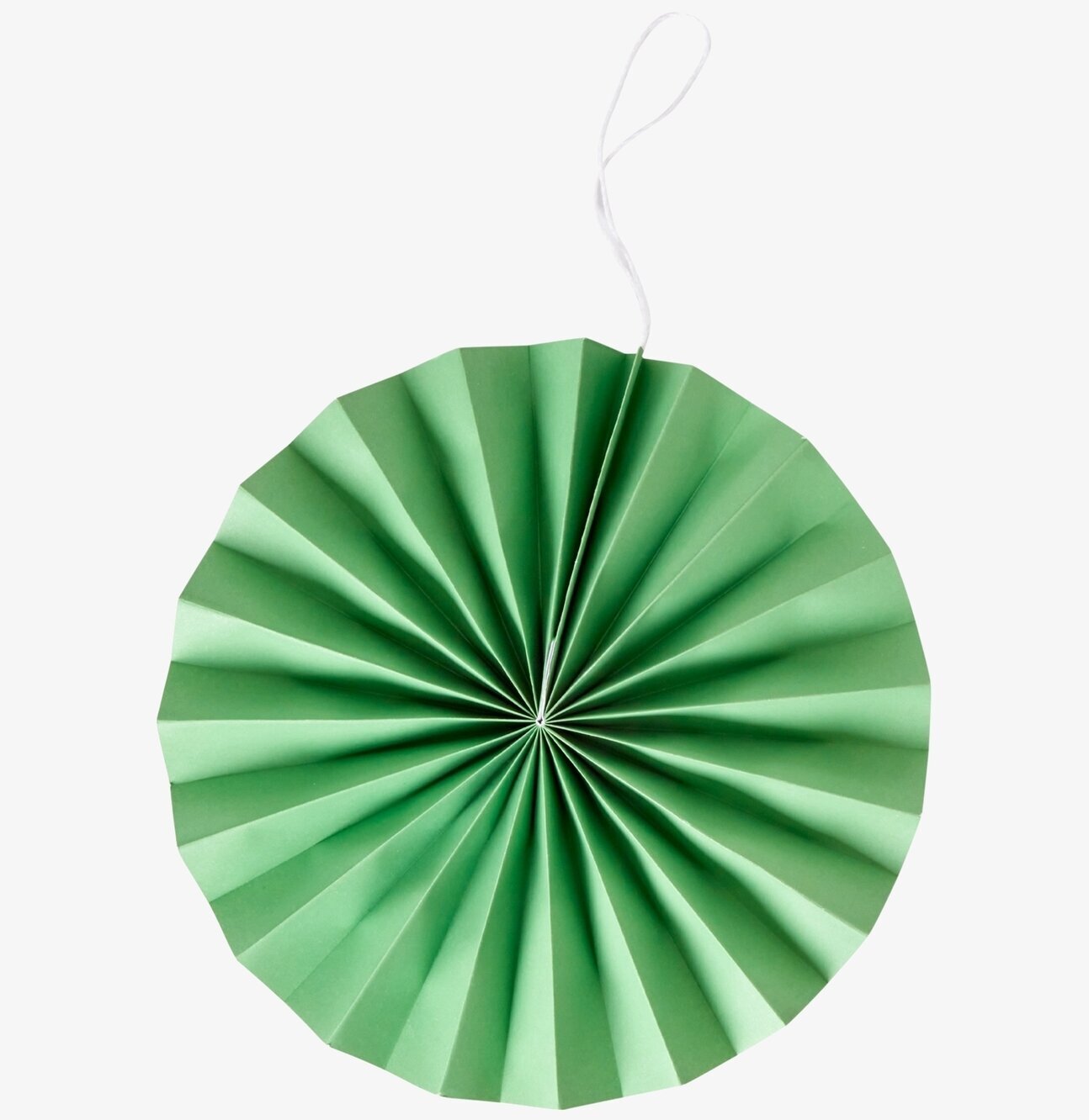 Pappersdekoration Soft Pink från Rice i veckat mönster