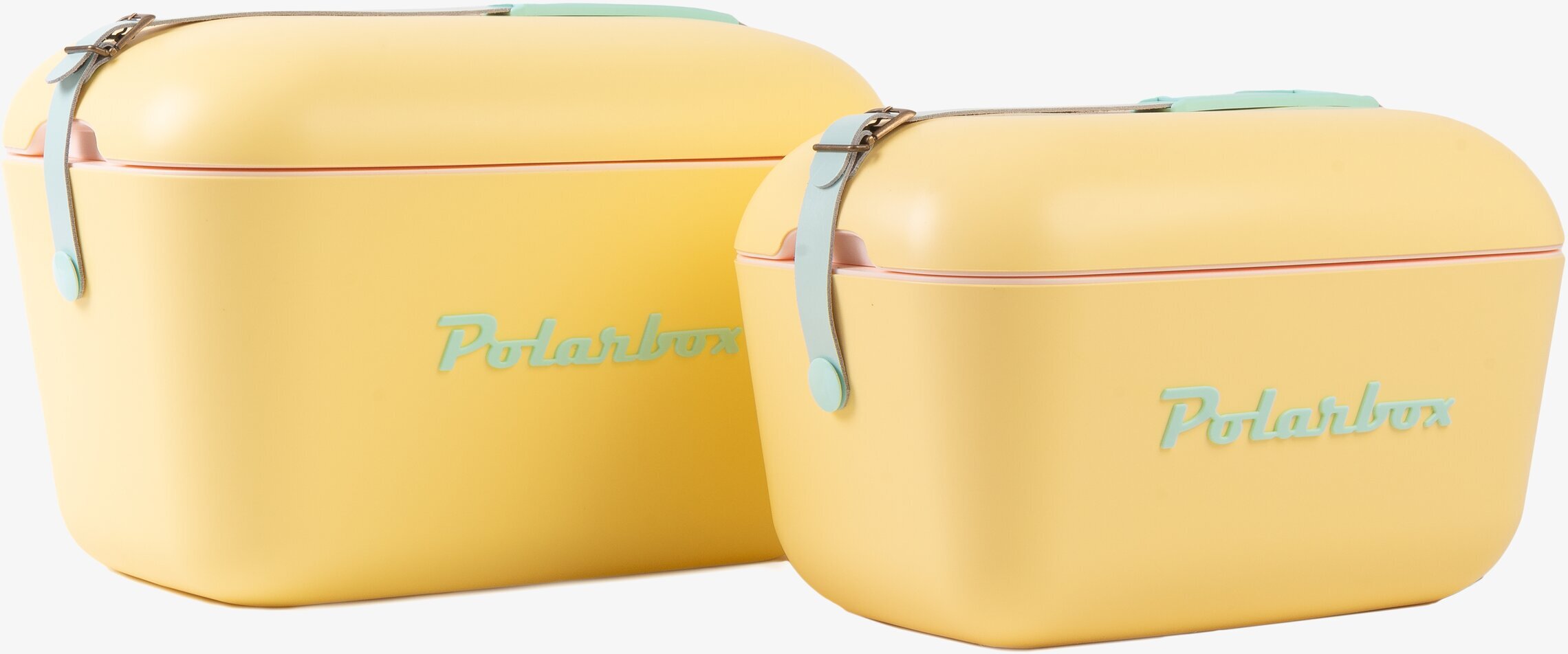 Kylväska POP 12 Liter Gul från Polarbox med retrodesign