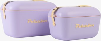 Foto av lila kylväska med modern och unik design