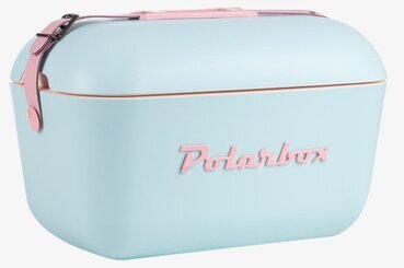 Kylväska POP 12 Liter Ljusblå från Polarbox på vit bakgrund