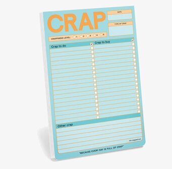 Bild av anteckningsblock för humoristisk planering