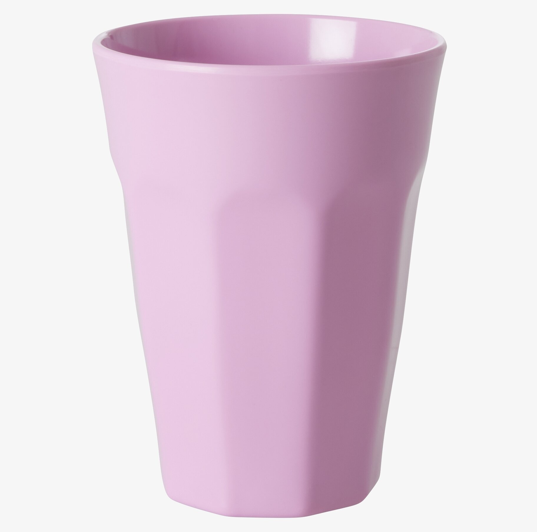 Mugg Latte Pink från Rice i ljusrosa, hög och slank design