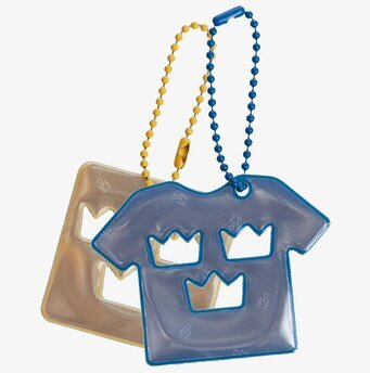 Bild på två reflexer med stilren design och säker funktion