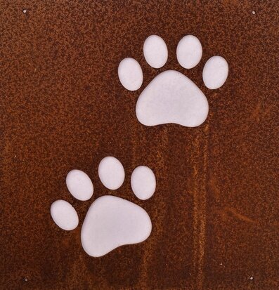 Bild av kreativ skylt med djurtema för utomhusbruk