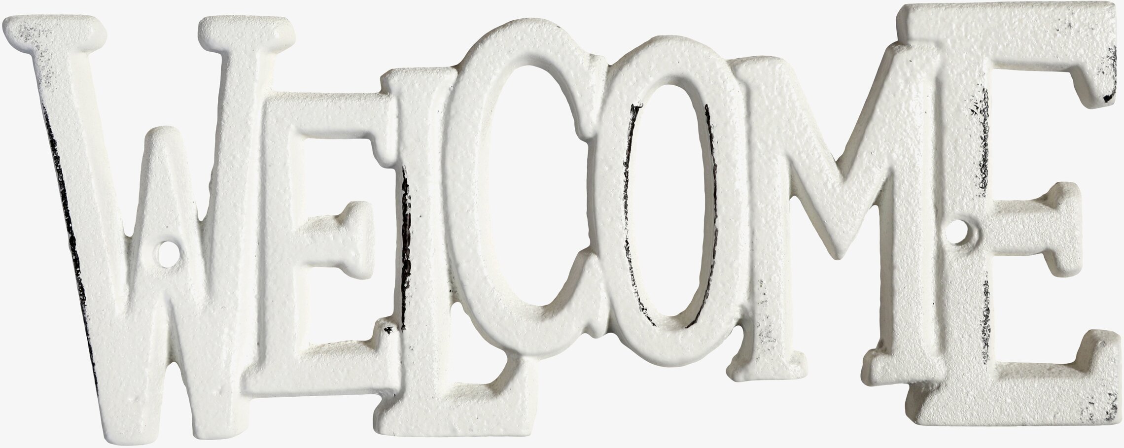 Skylt Welcome Antique Creme från Chic Antique med antik stil