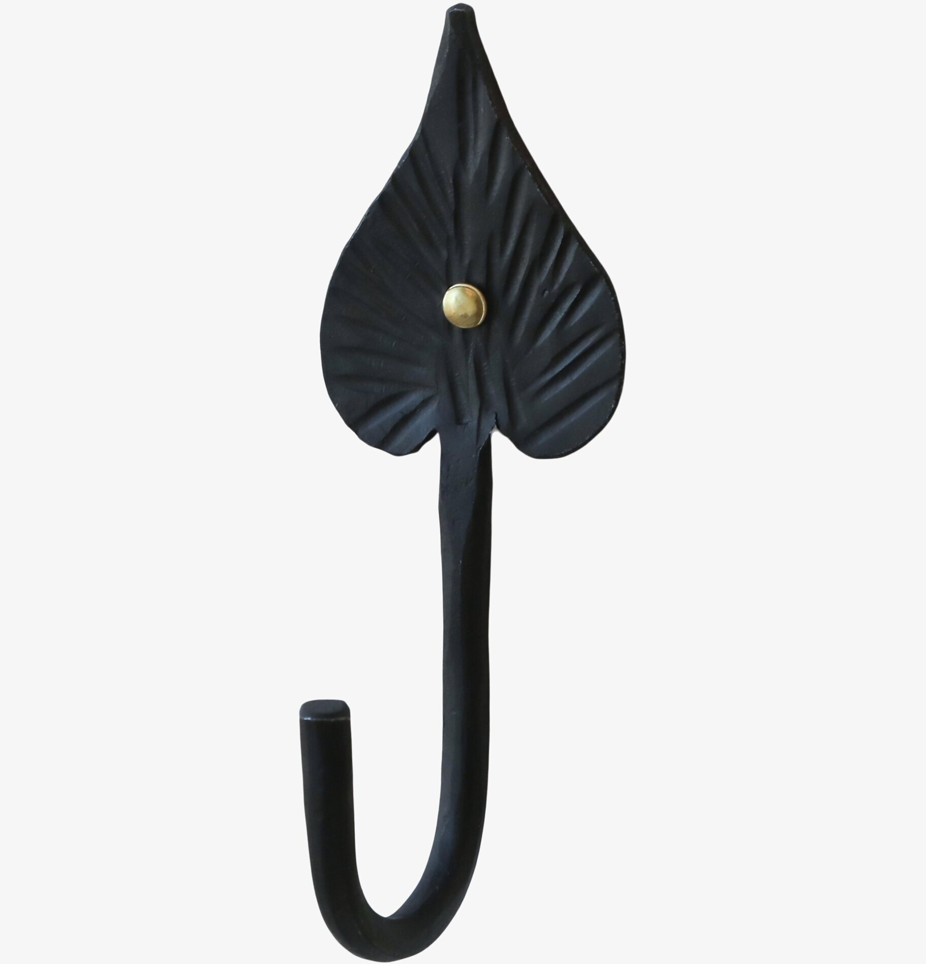 Krok Blad Antiksvart från Chic Antique med bladdesign