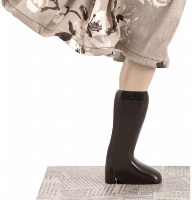 Bild av unik bordslampa med konstnärlig design