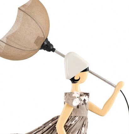 Bordslampa Sakura från Skitso med figur och paraplydesign