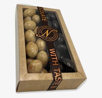 Bild av elegant chokladförpackning med lyxig design