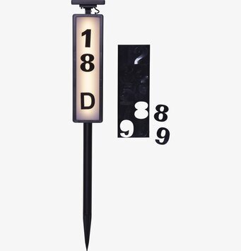 Bild av stilren solcellsbelysning för utomhusbruk