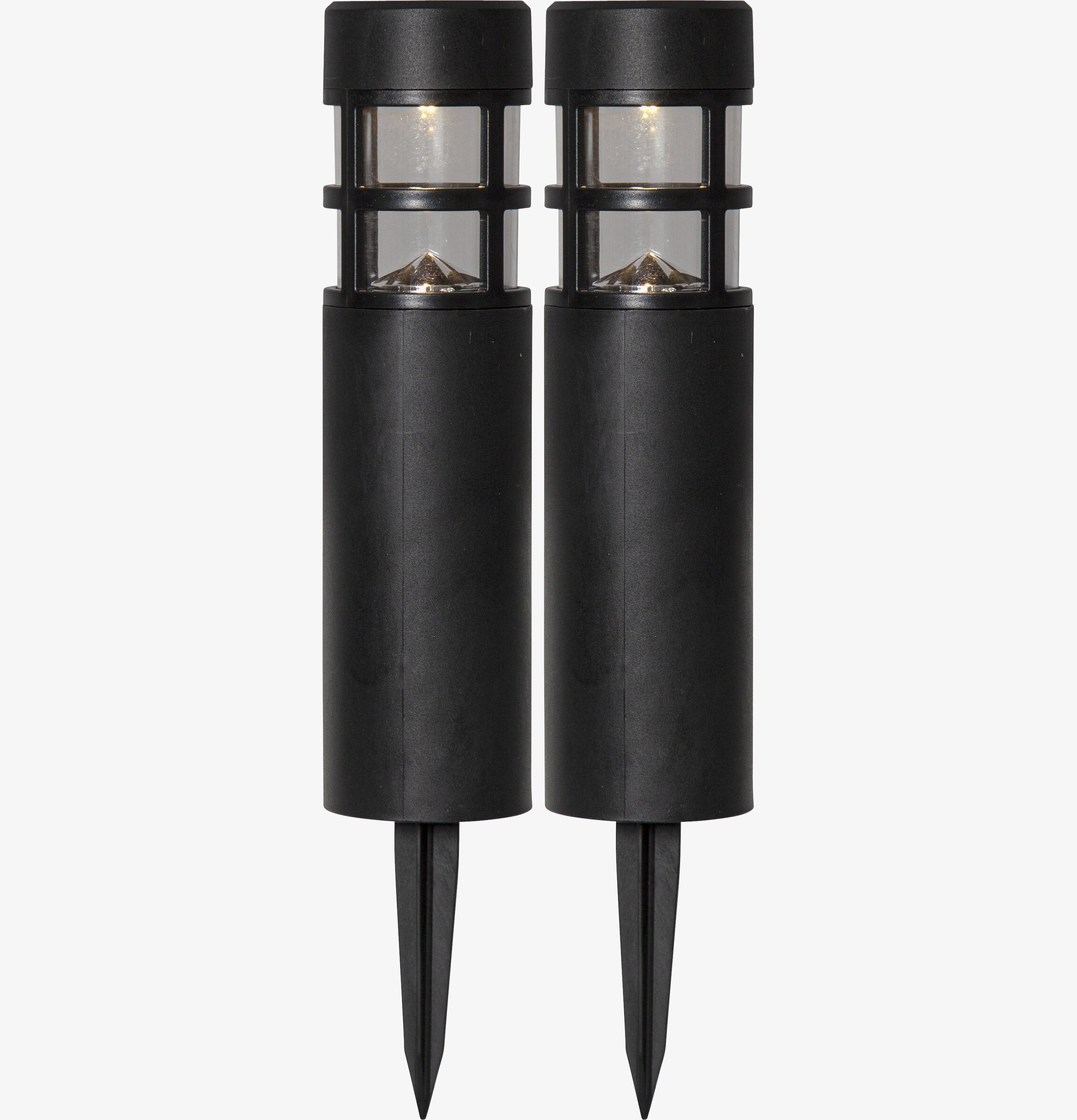 Solcellsbelysning 2-Pack Rundi från Star Trading i trädgård