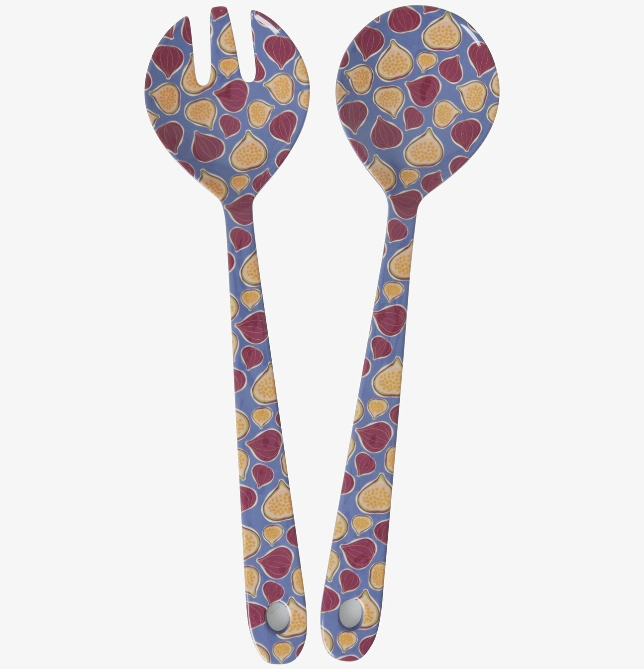 Salladsbestick - Figs In Love Print från Rice, färgglada