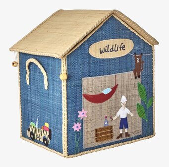 Bild av charmigt förvaringshus med äventyrstema