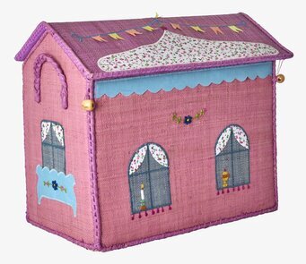 Foto: Färgglad förvaringslåda som liknar ett slott