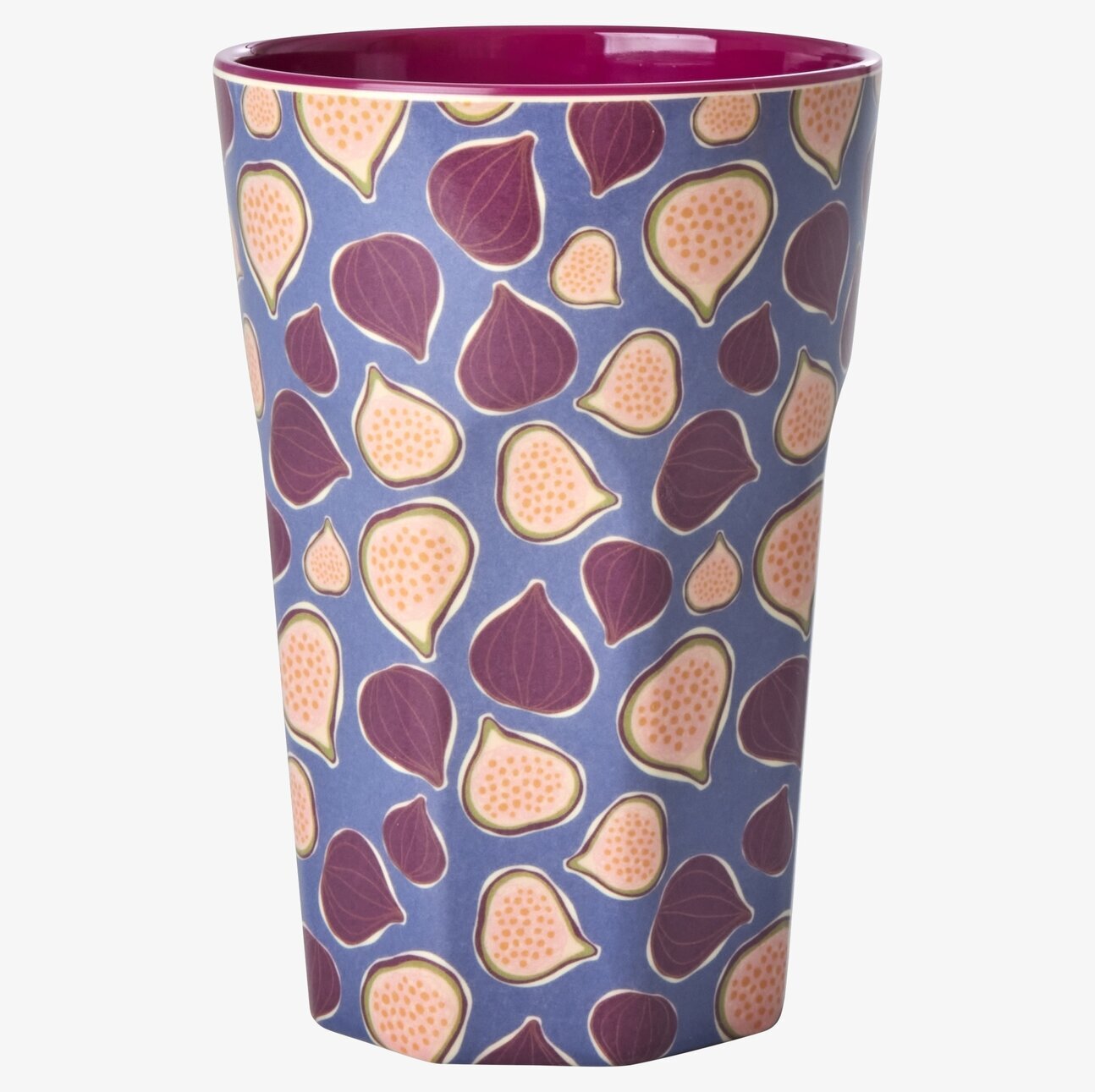 Mugg Latte Figs In Love Print från Rice med fikonmönster