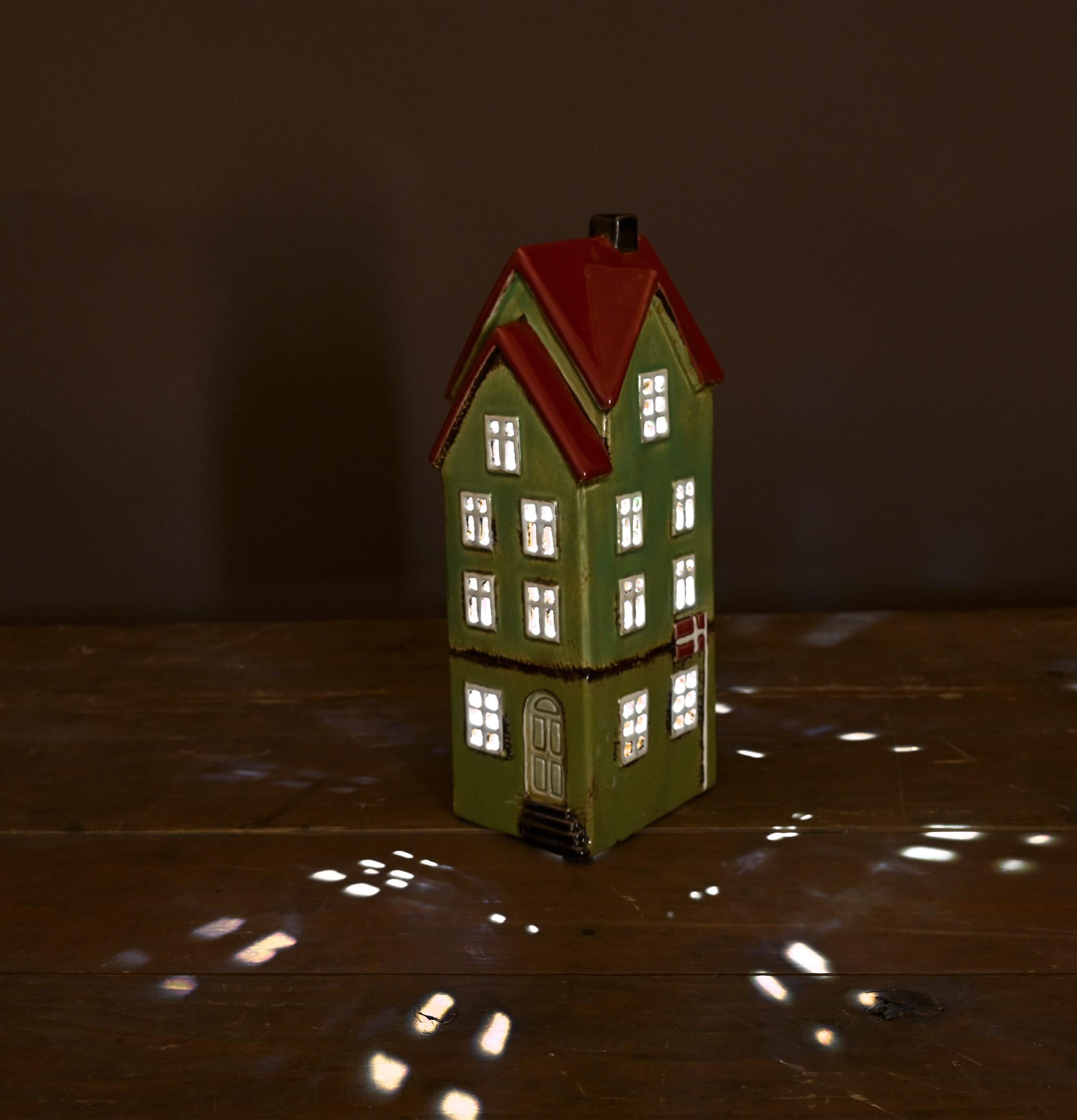 Solcellsbelysning Hus Ljusgrön från Det Gamle Apotek