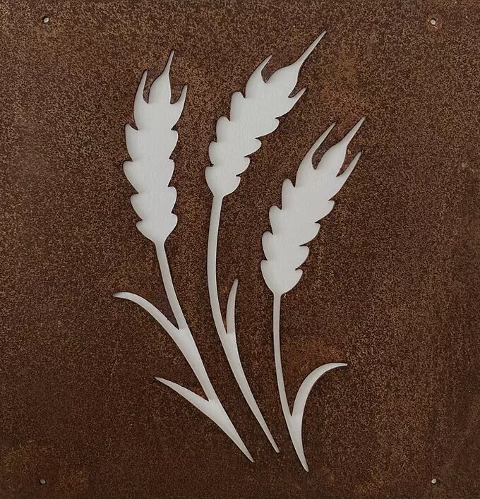 Skylt Veteax (armeringsnät) från Lind Decoration