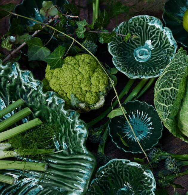 Skål Veggie Grön Large från By ON med färska grönsaker