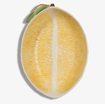 Bild av unik skål med citroninspirerad design