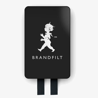 Bild av stilren brandfilt med minimalistisk design