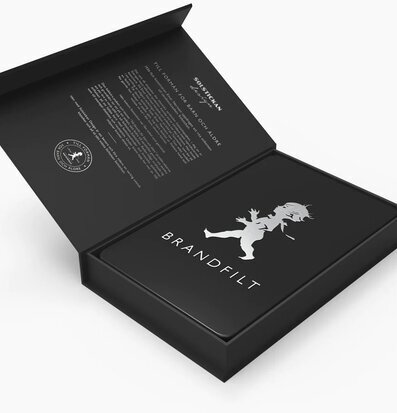 Bild av elegant och funktionell brandfiltförpackning