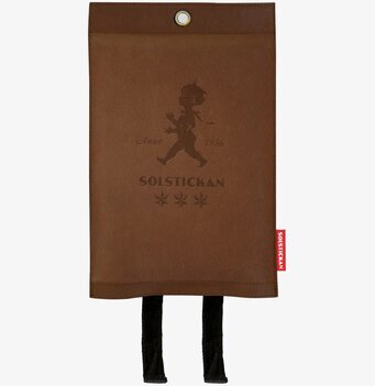 Bild av elegant brandfilt i läder med unik design